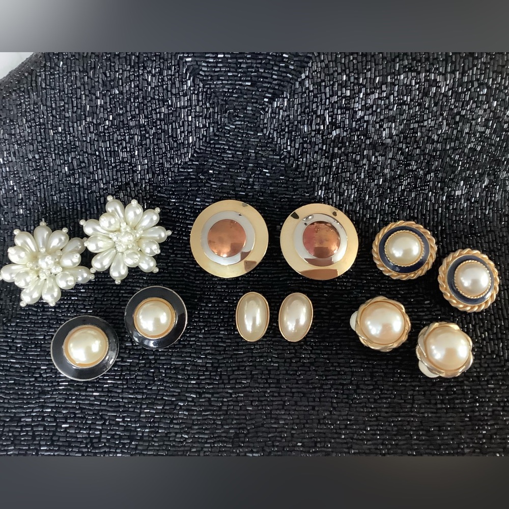 Vintage Clip Earrings. Selling “As Is”